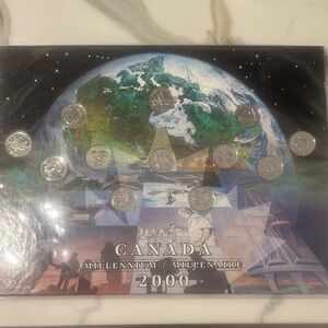 Royal Canadian Mint Millennium 2000 Coin Set - Uncirculated